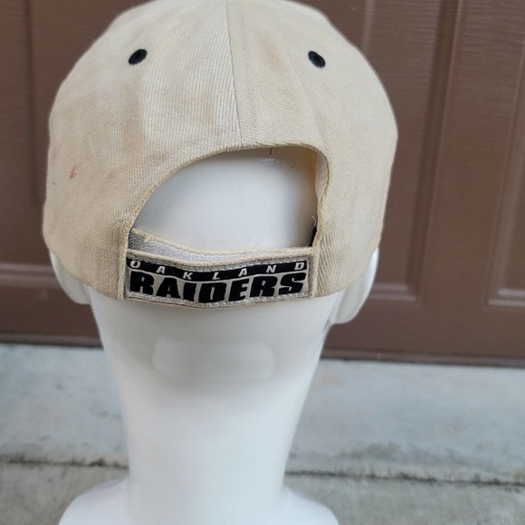 Vtg 90s Twins Enterprise Oakland Raiders Hat - Picture 5 of 8